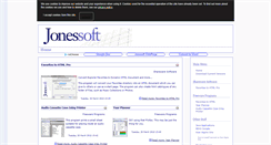 Desktop Screenshot of jonessoft.co.uk